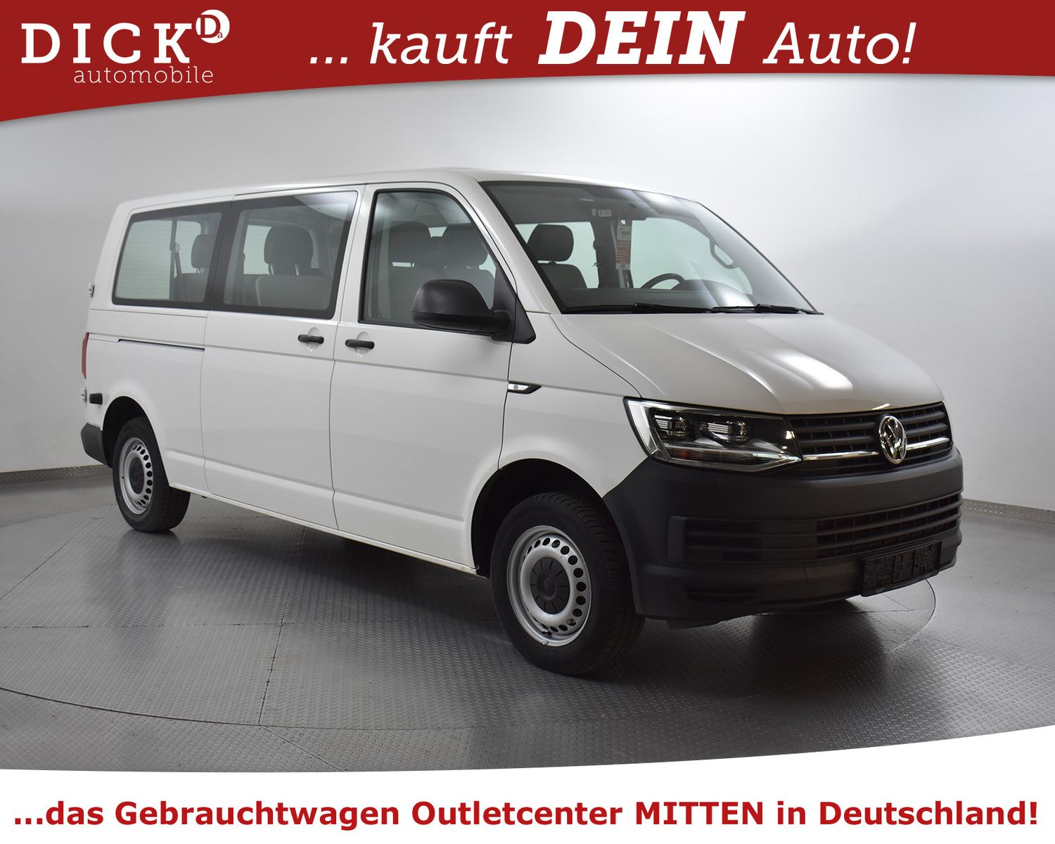 VW T6 Transp 2.0d DSG Kombi Lang 9SI+NAV+LED+PDC+TE - Image 2
