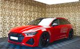 Audi RS6|Matrix|Valcona|AHK|Stnd.Hz.|22"|ABGAS.|SOFTC - rote Audi RS6