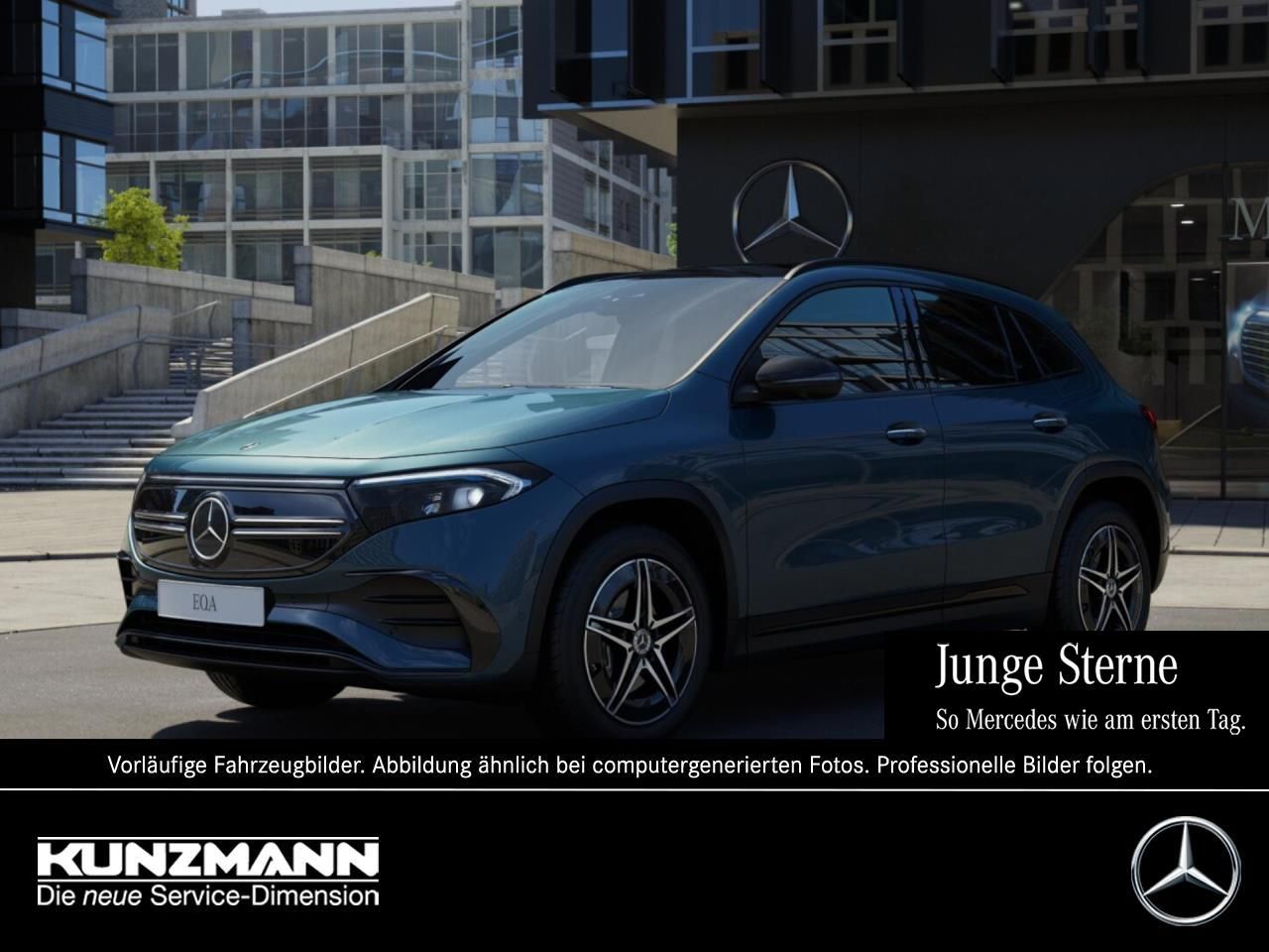 Mercedes-Benz EQA 300 4M AMG Night Panorama Distronic 360° AHK foto 1