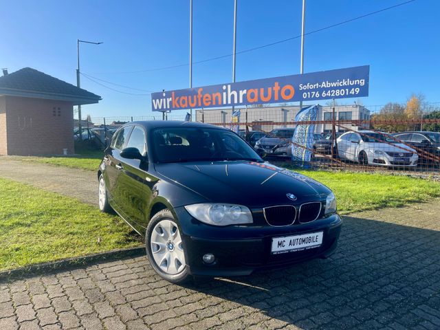 BMW 116 Baureihe 1 Lim. 116i*KLIMA*ZV-FUNK*NAVI*PDC