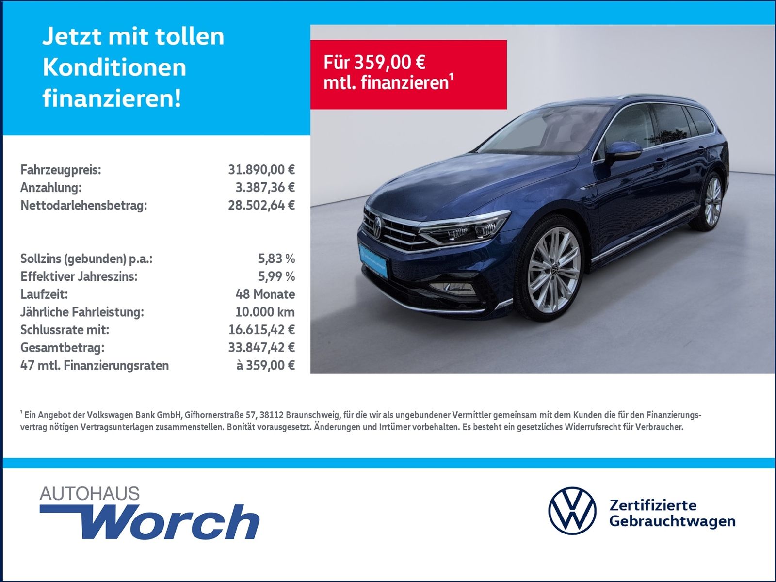 Passat Variant 2.0 TDI DSG 4-Motion R-Line LEDER
