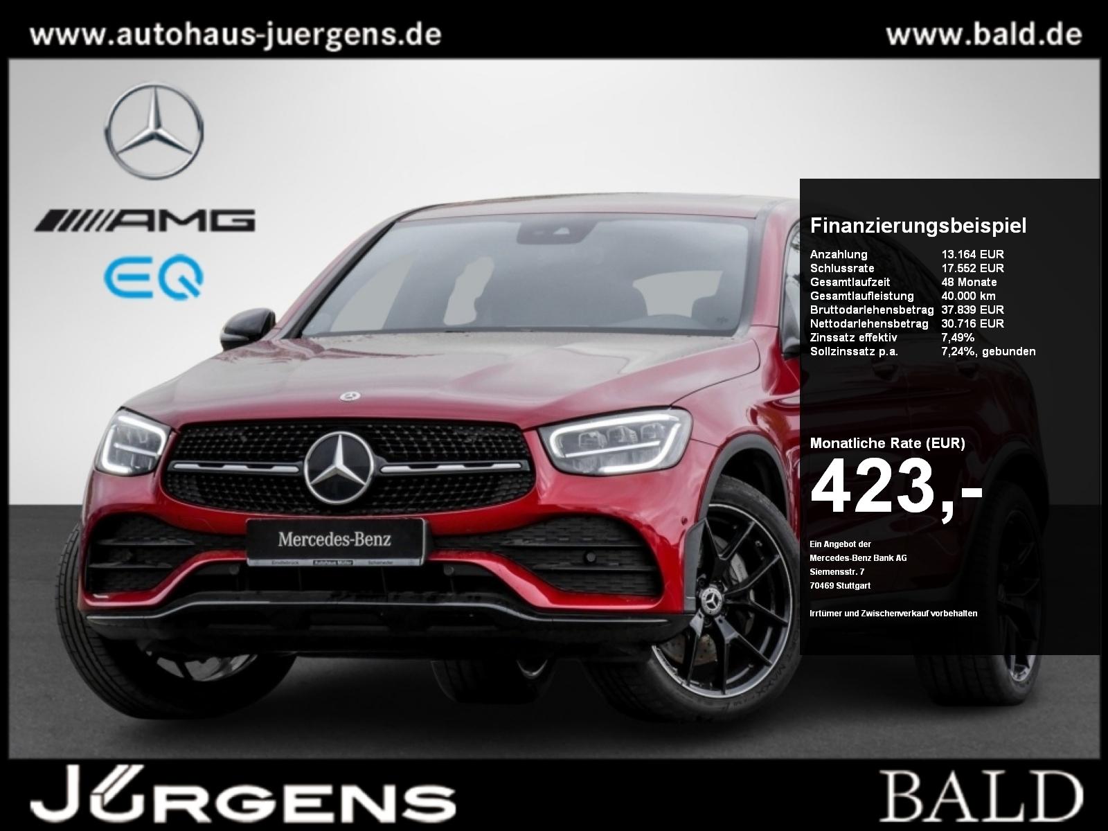 Mercedes-Benz GLC 400 d 4M Coupé AMG-Sport-Plus/SHD/Night/Stdz