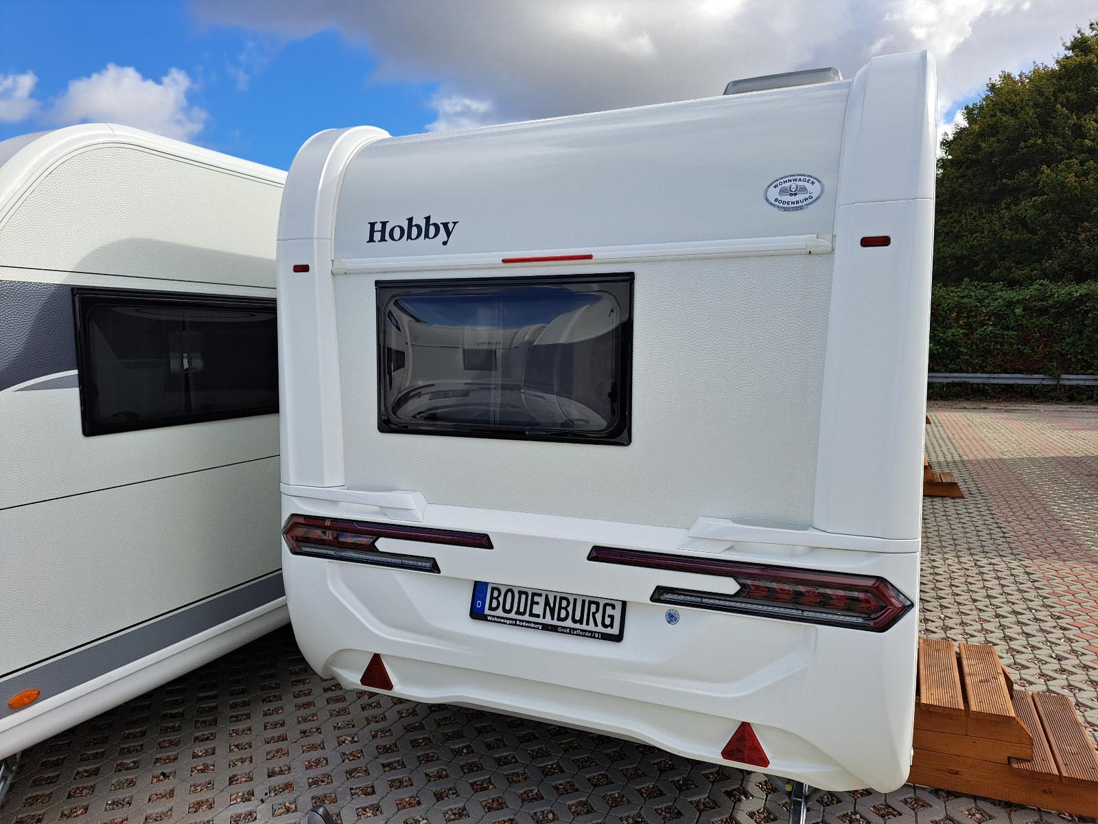 Hobby 390 SF ONTOUR MODELL 2026 BUGFENSTER AUFLASTUNG