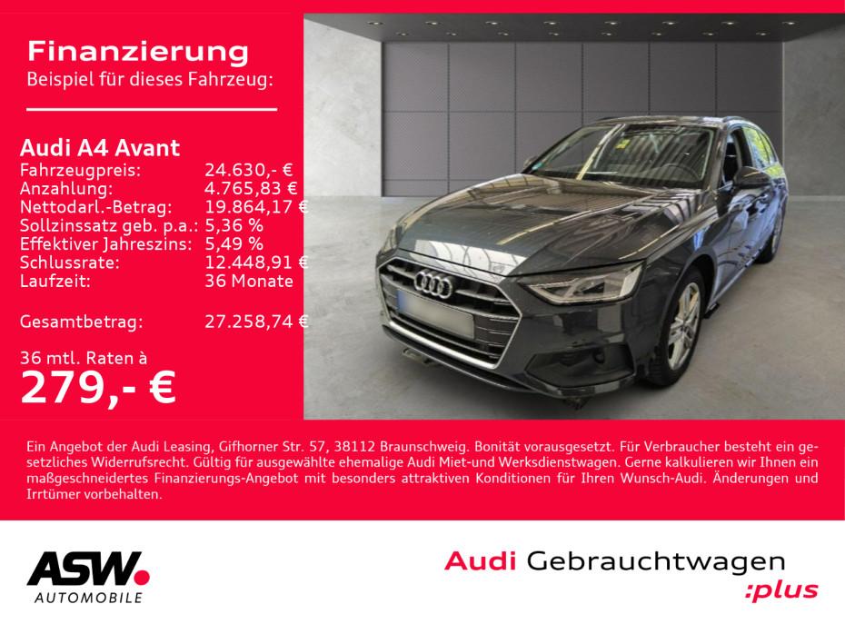 Audi A4 Avant 40TDI Stronic NAVI LED PDC SHZ