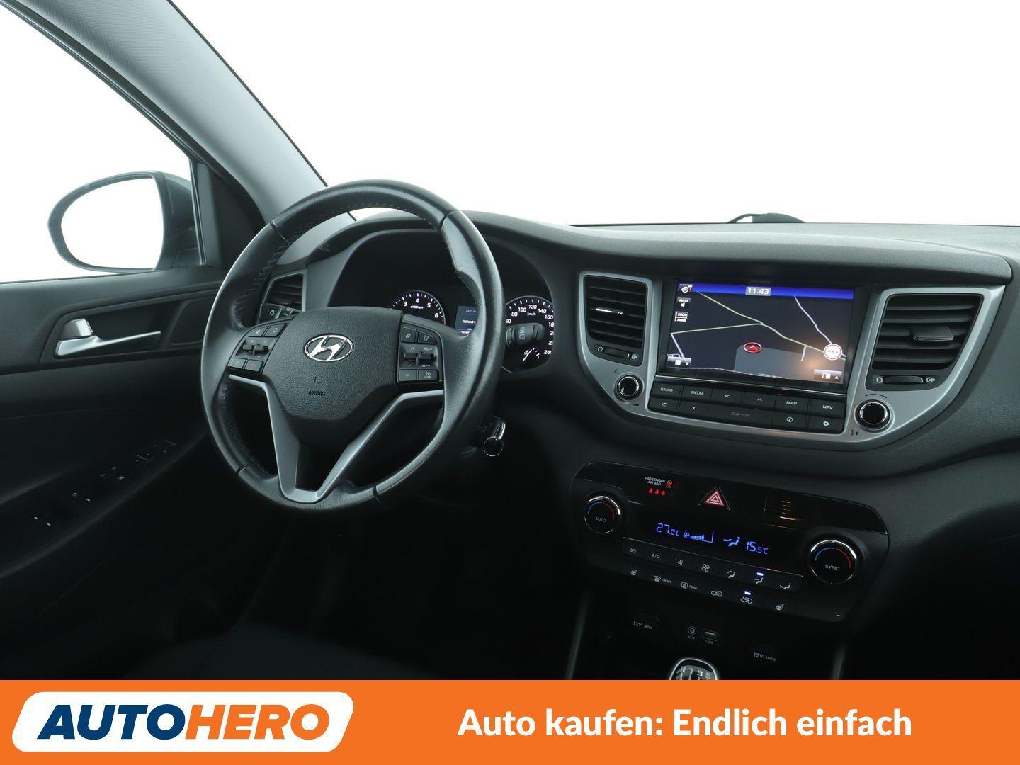 Hyundai Tucson 1.6 Advantage blue 2WD*NAV*TEMPOMAT*CAM*
