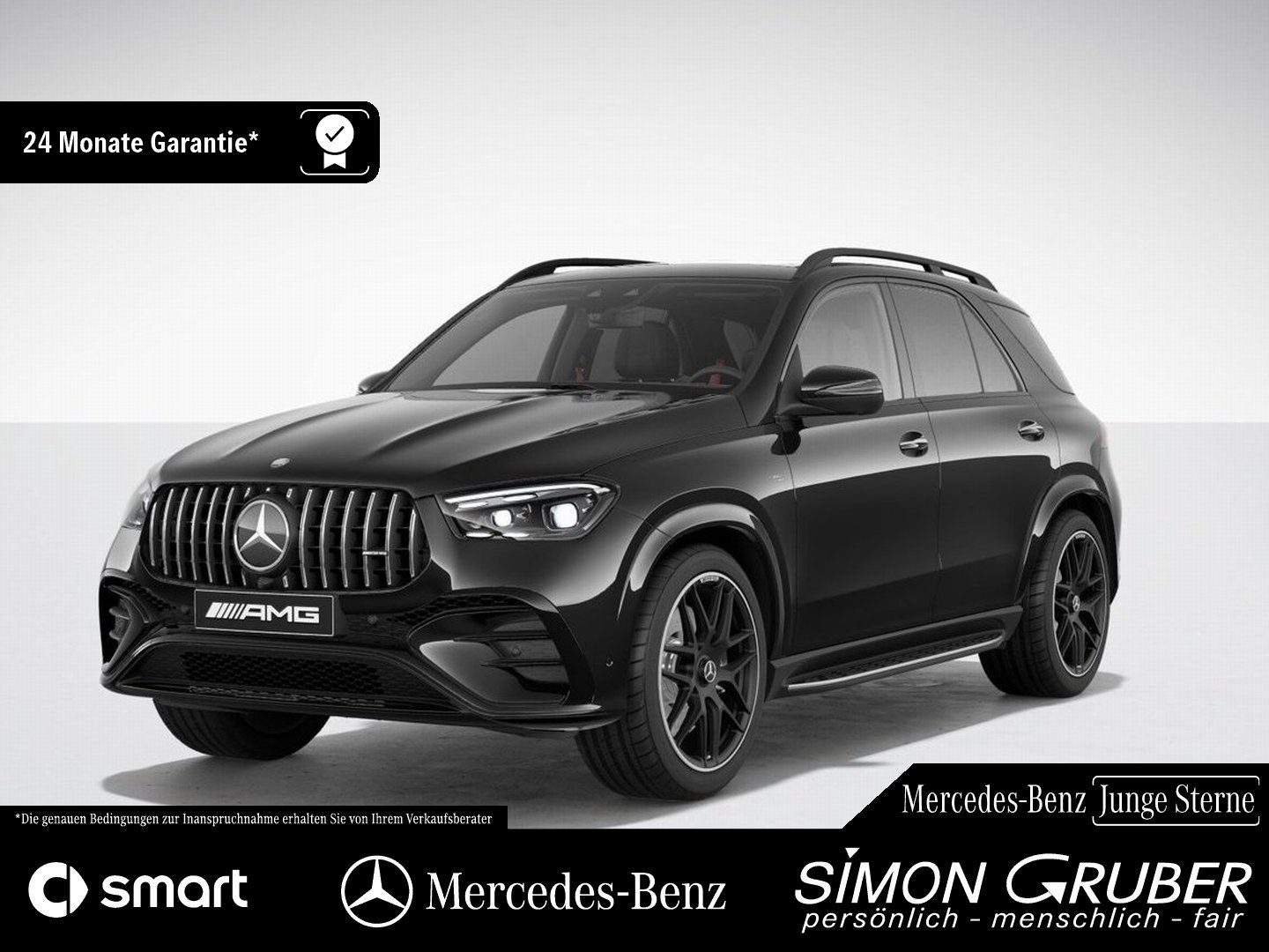 Fahrzeugabbildung Mercedes-Benz GLE 53 4M+ AMG Night Burm HUD Pano Sitzklima