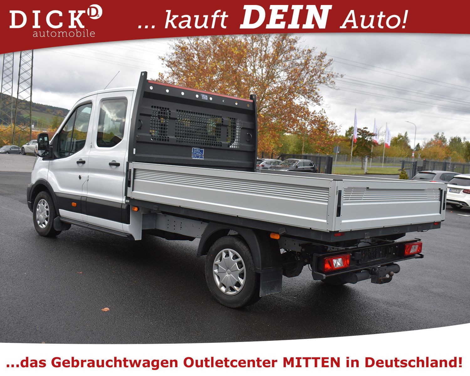 FORD Transit 20d Pritsche 350 L3 Doppelk 7SI+KLIM+SHZ - Image 4