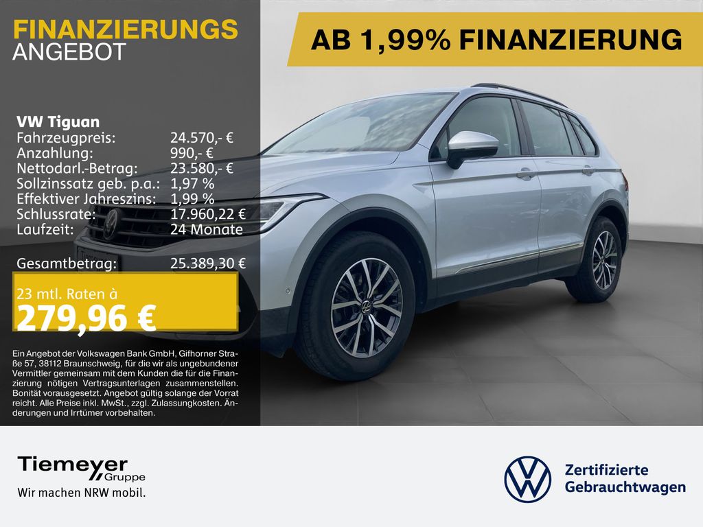 Tiguan 2.0 TDI DSG LIFE LED ST.HEIZ NAVI AHK