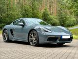 Porsche LEDER+NAVI+APPROVED+20"LM+SAGA+NO-OPF - blaue Porsche Cayman