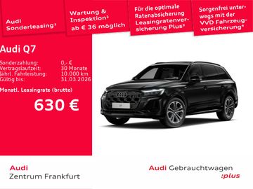 Audi Leasingangebot: Audi Q7 55 TFSI quattro tiptronic S line Matrix-LED P