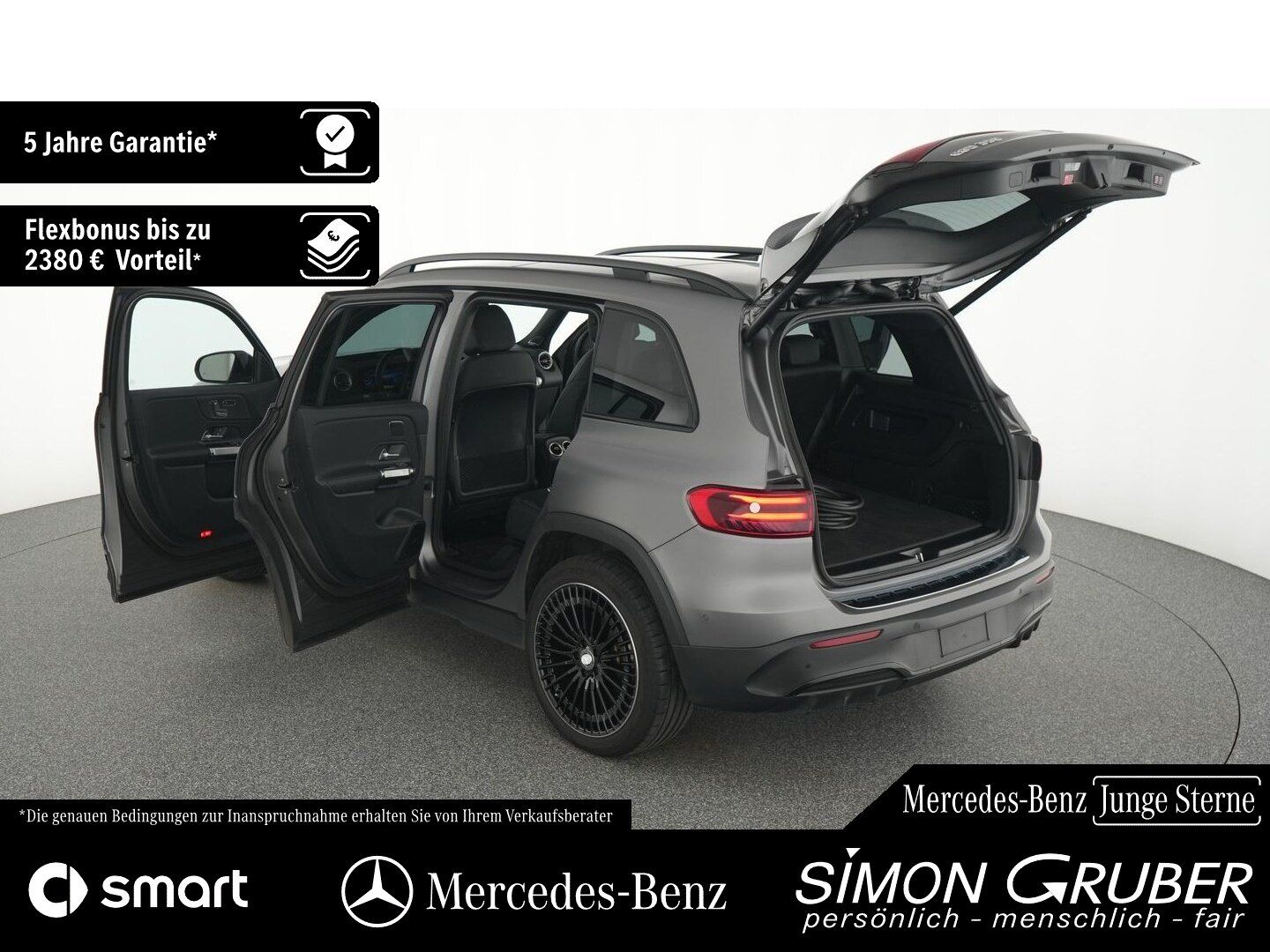 Fahrzeugabbildung Mercedes-Benz EQB 350 4M AMG Night magno Pano Burm HUD 360
