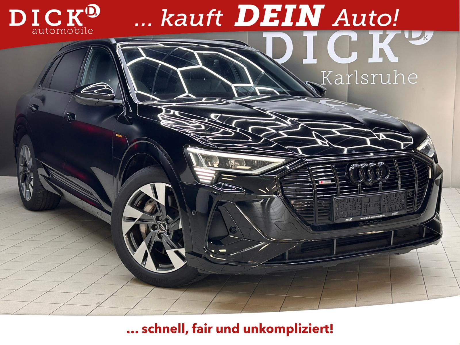 Audi e-tron 55 Quat S line OPTIK SCHWARZ+PANO+360+AHK