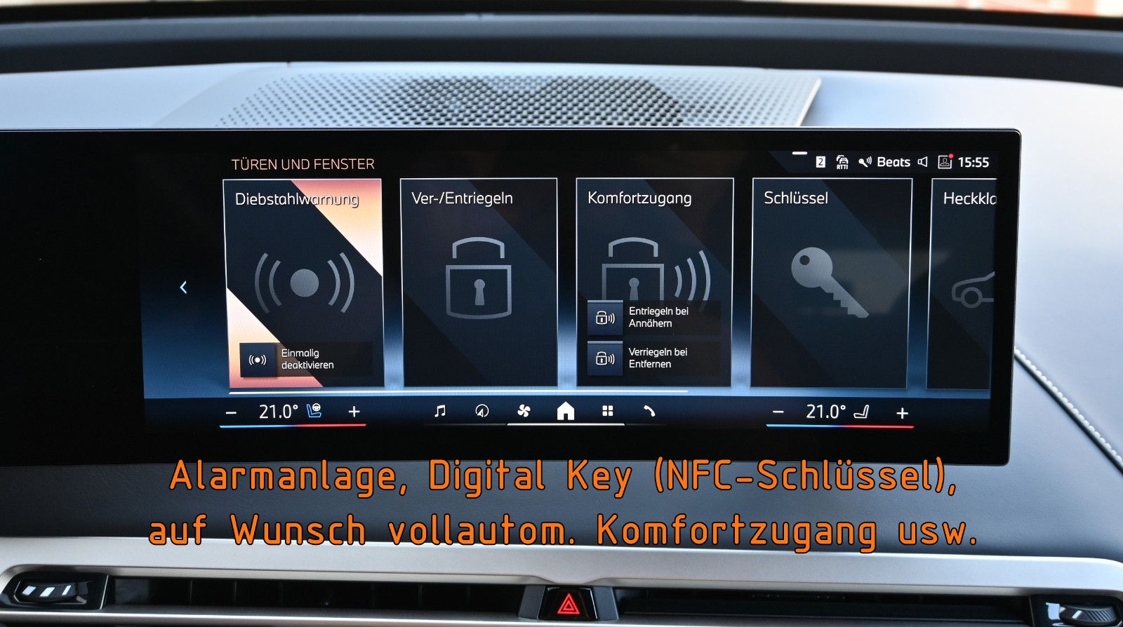 Fahrzeugabbildung BMW iX xDrive50 °AHK°AMIDO°LUFTFEDERUNG°PARKING PROF