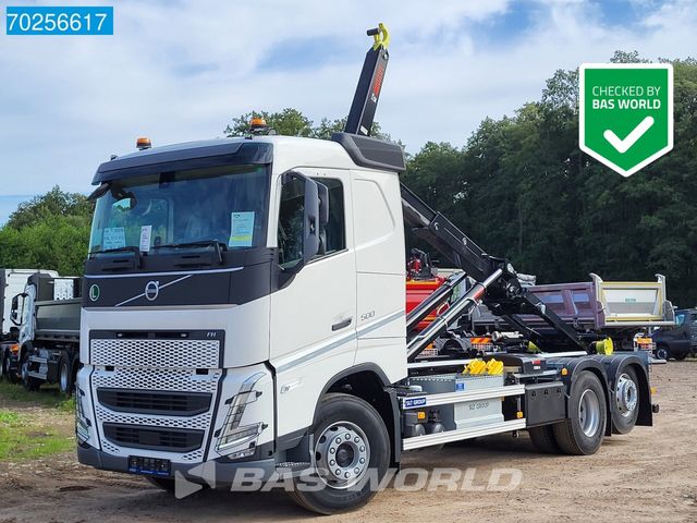 Volvo FH 500 6X2 21Tons HIAB Mulitilift VEB+ Lift+Lenk