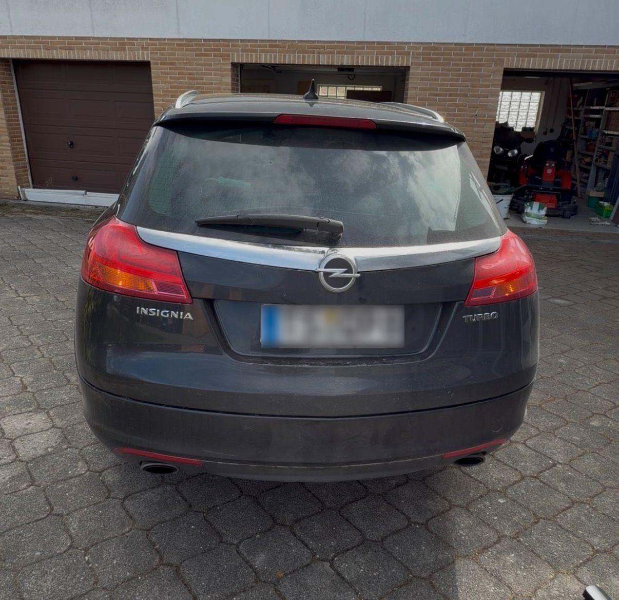 Opel Insignia 2011 — rear view