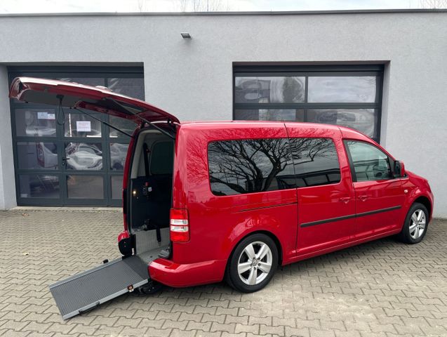 Volkswagen Caddy Maxi Seilwinde Absenkung Rollstuhlrampe