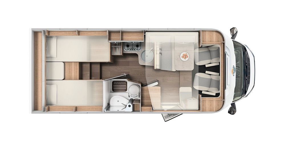 Fahrzeugabbildung Carado T-338 S  HERBST-DEAL SIE SPAREN 15.326 € !