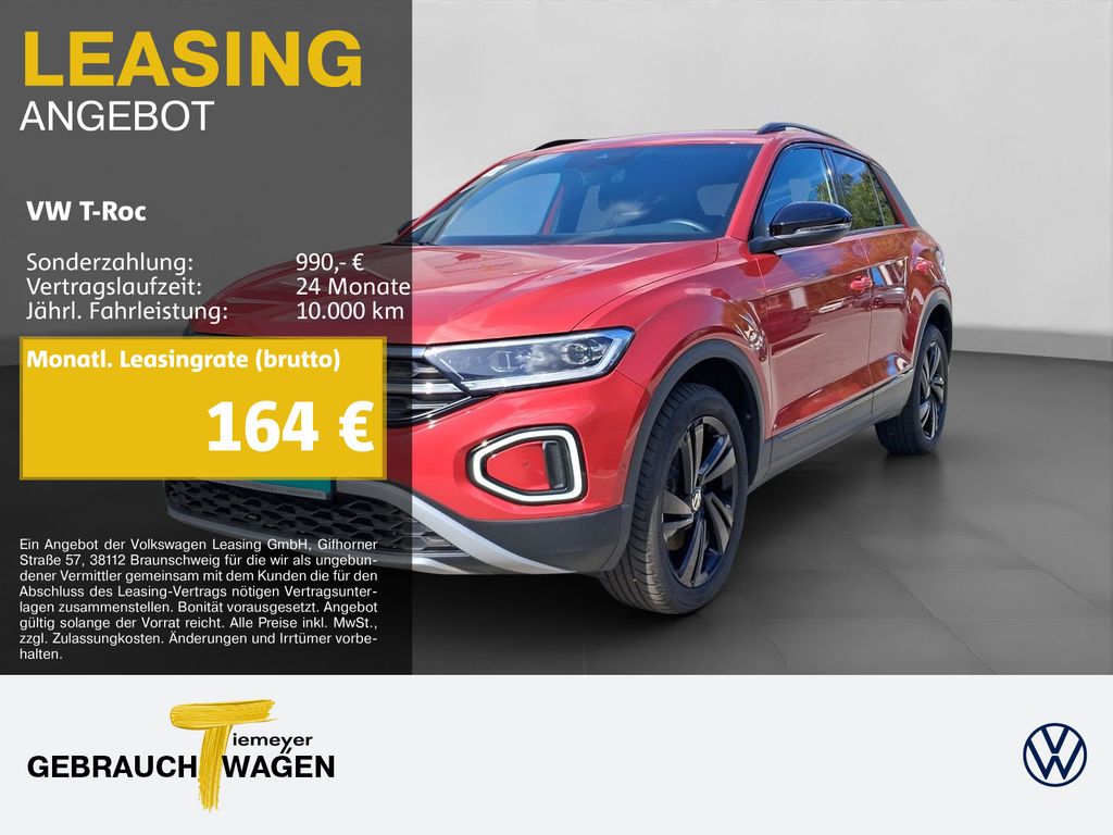 T-Roc 1.5 TSI BLACK STYLE LM18 MATRIX DCC ASSIST