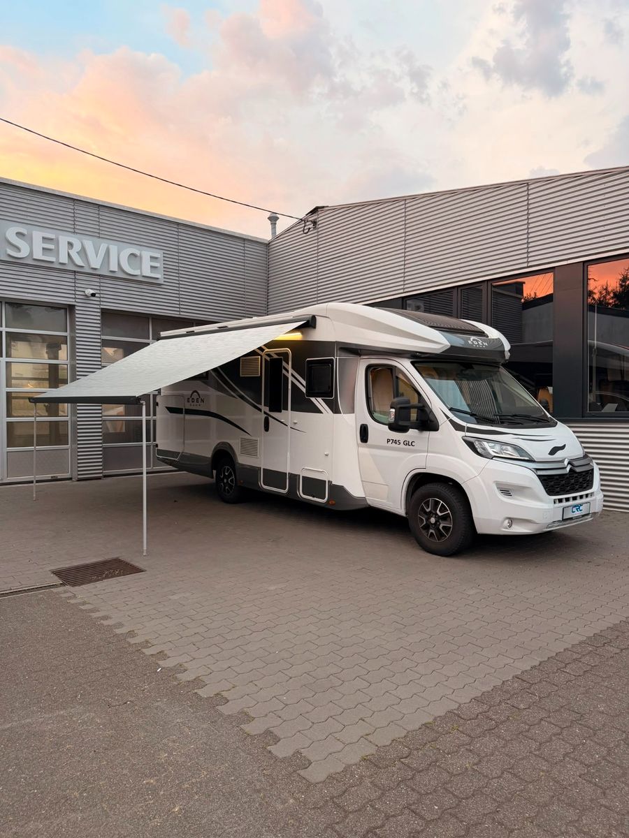 Fahrzeugabbildung Citroën Jumper Eden Camp P745 GLC Wohnmobil Markise
