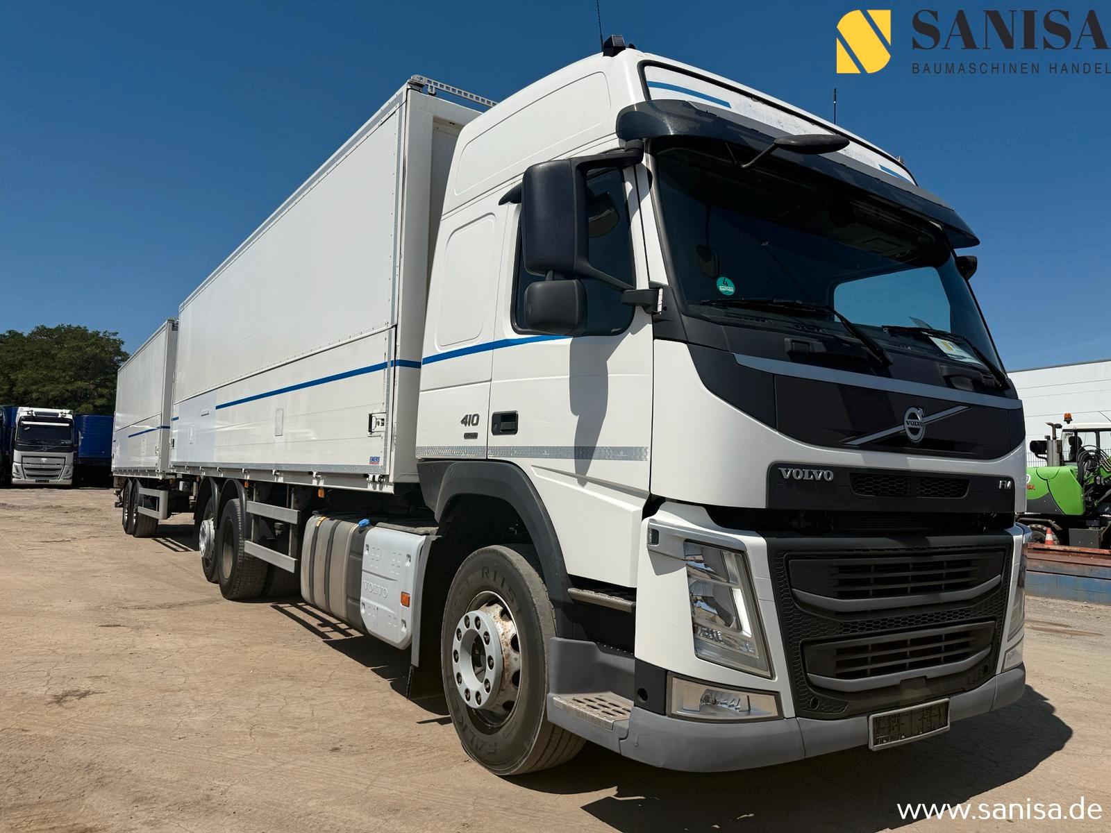 Volvo FM410/2xLBW/Schwenkwand/Krone Anhä/TÜV 02.26/Zug
