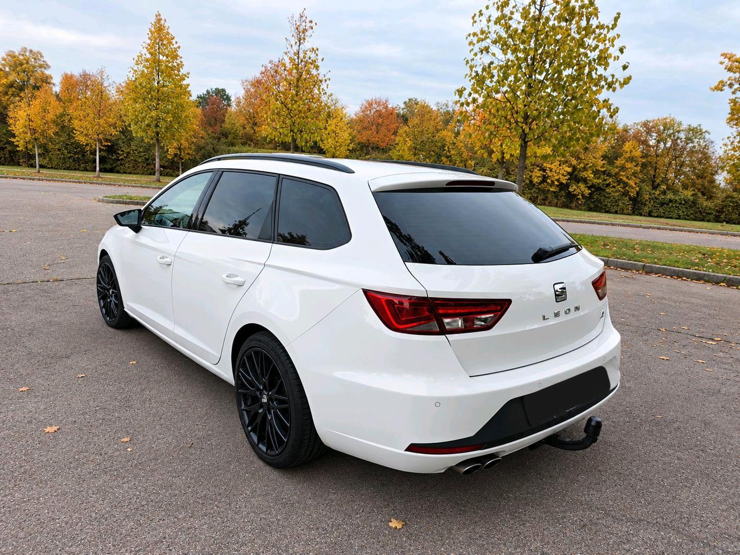 Seat Leon 2015 — rear view
