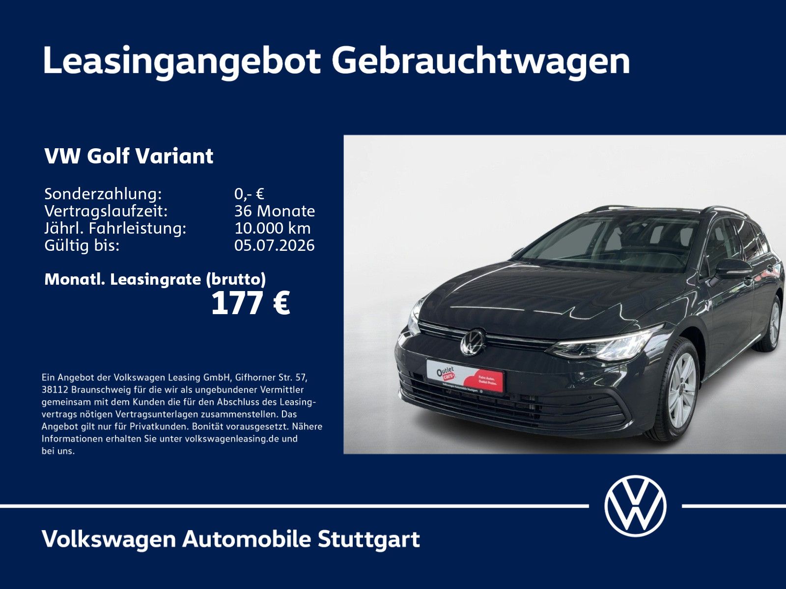 Volkswagen Golf Variant Life 2.0 TDI DSG Navi AHK ACC LED