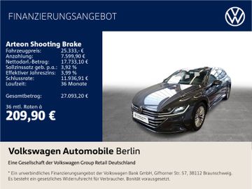 Volkswagen Leasingangebot: Volkswagen Arteon Shooting Brake 2.0 TDI Nav Shzg LED APP A