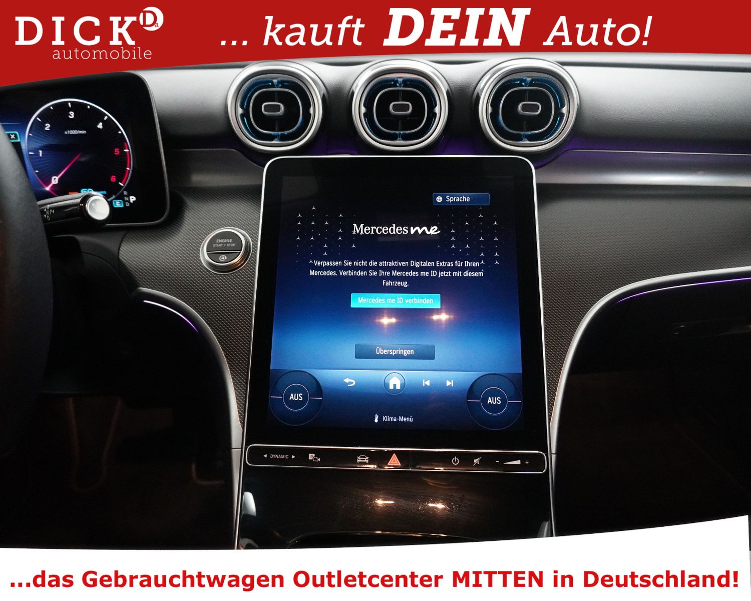 Fahrzeugabbildung Mercedes-Benz C 300d T 9G Avantg WIDESC+KAM+LEDER+MEMO+ACC+SHZ