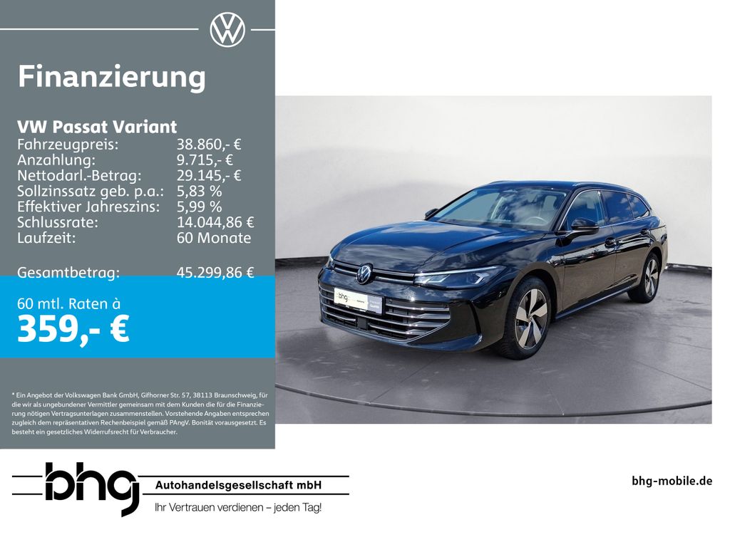Passat Variant 1.5 e-Hybrid DSG Business
