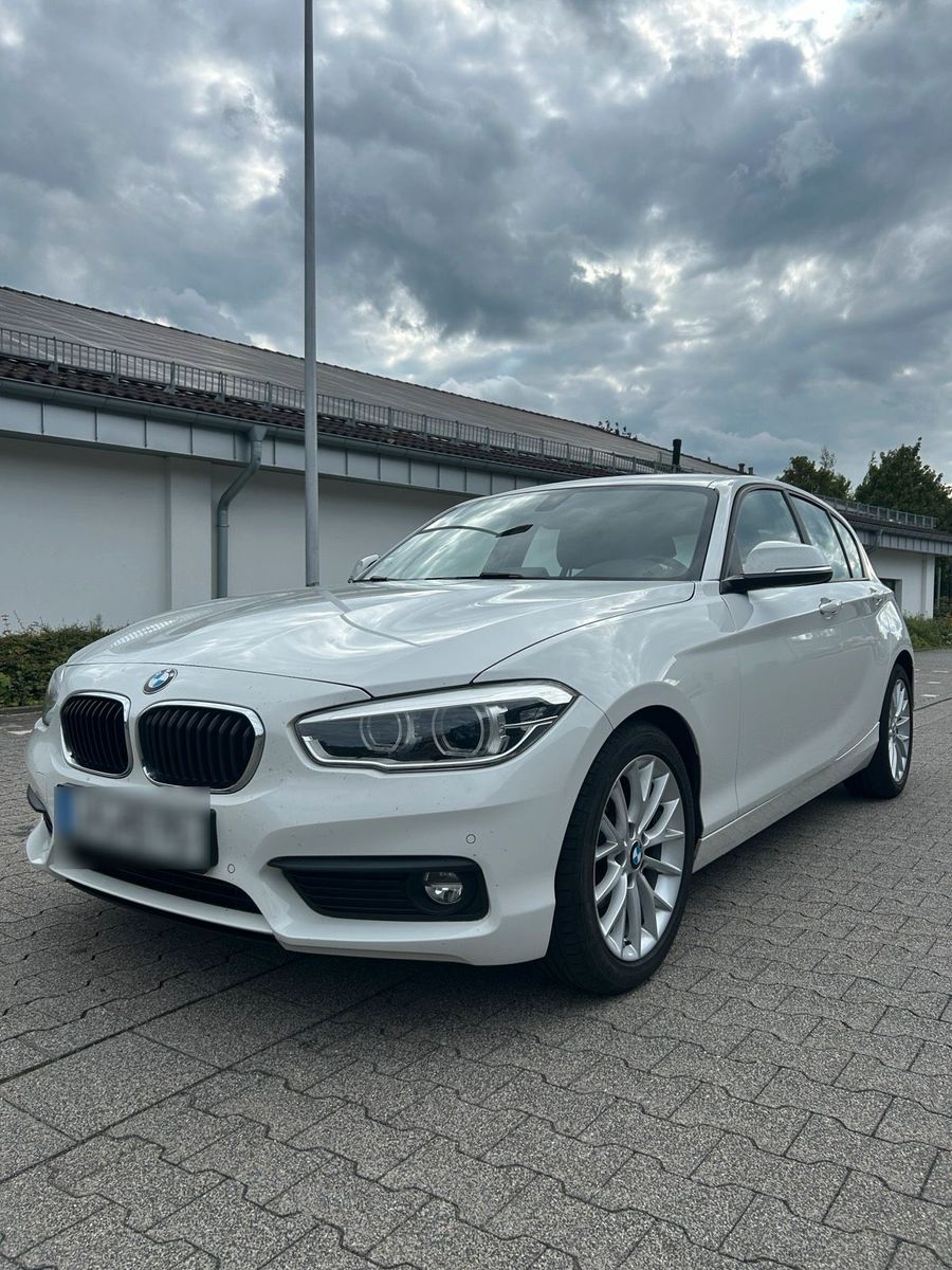 BMW BMW 118i Bj. 2016, Weiß, gepflegt, Benzin