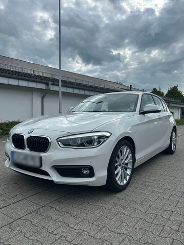 BMW BMW 118i Bj. 2016, Weiß, gepflegt, Benzin