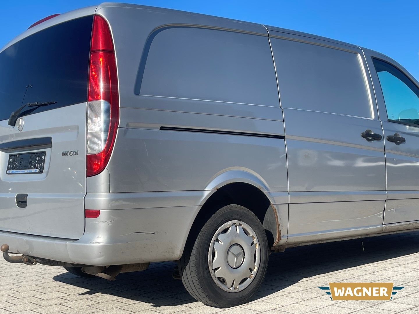 Fahrzeugabbildung Mercedes-Benz Vito Kasten 111 CDI lang Klimaanlage TÜV 06/2026