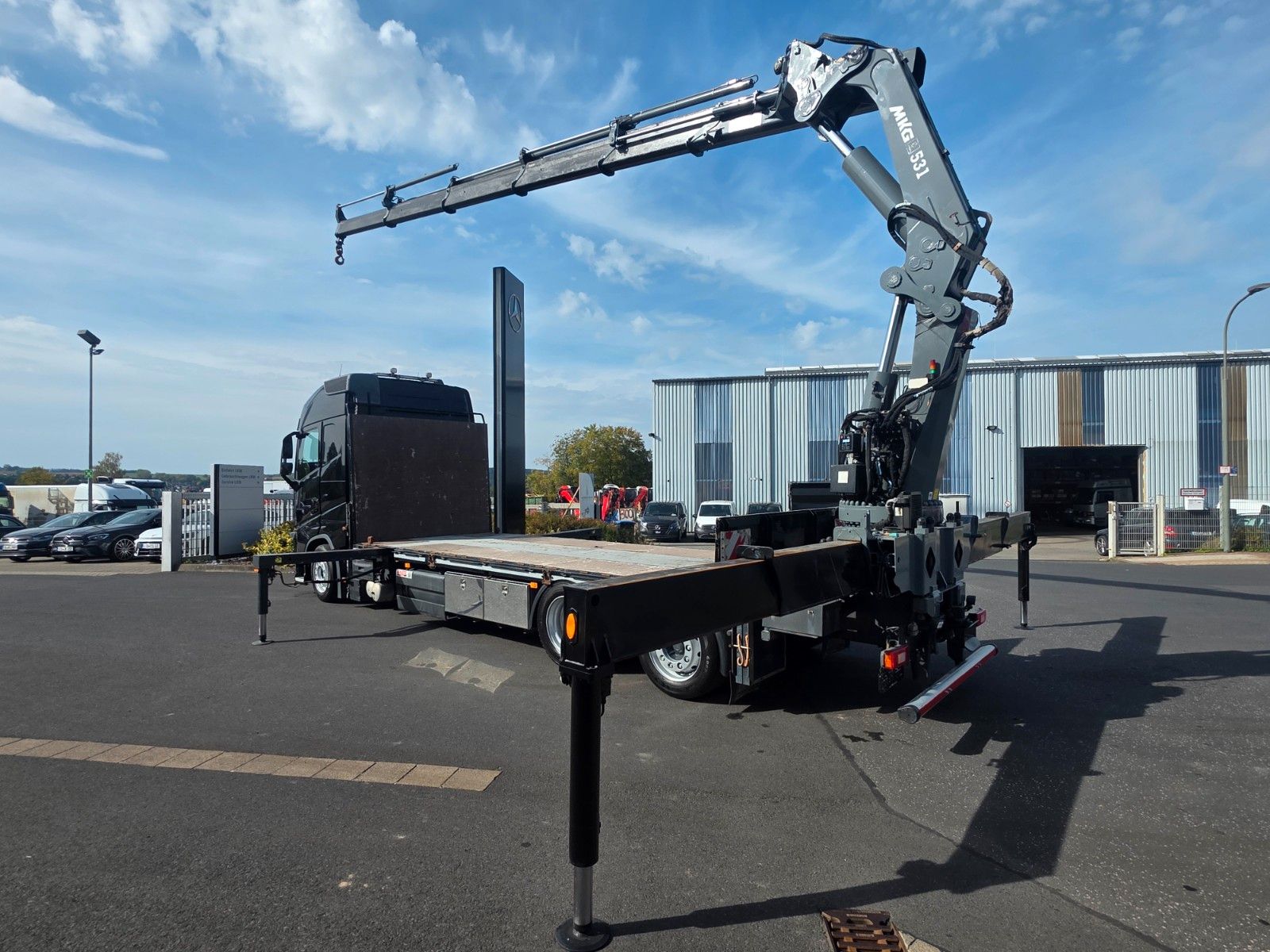 Fahrzeugabbildung Volvo FH 500 6x2 Heckkran MKG HLK 531 HP a5 Funk