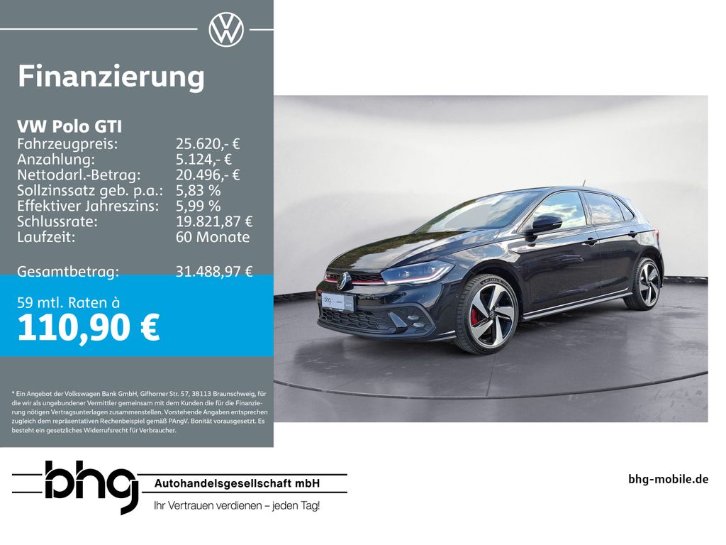 Volkswagen Polo GTI 2,0 TSI OPF DSG