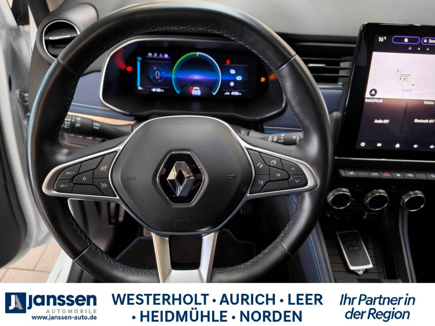 Fahrzeugabbildung Renault ZOE E-Tech 100% el. SONDERMODELL RIVIERA R135 Z.