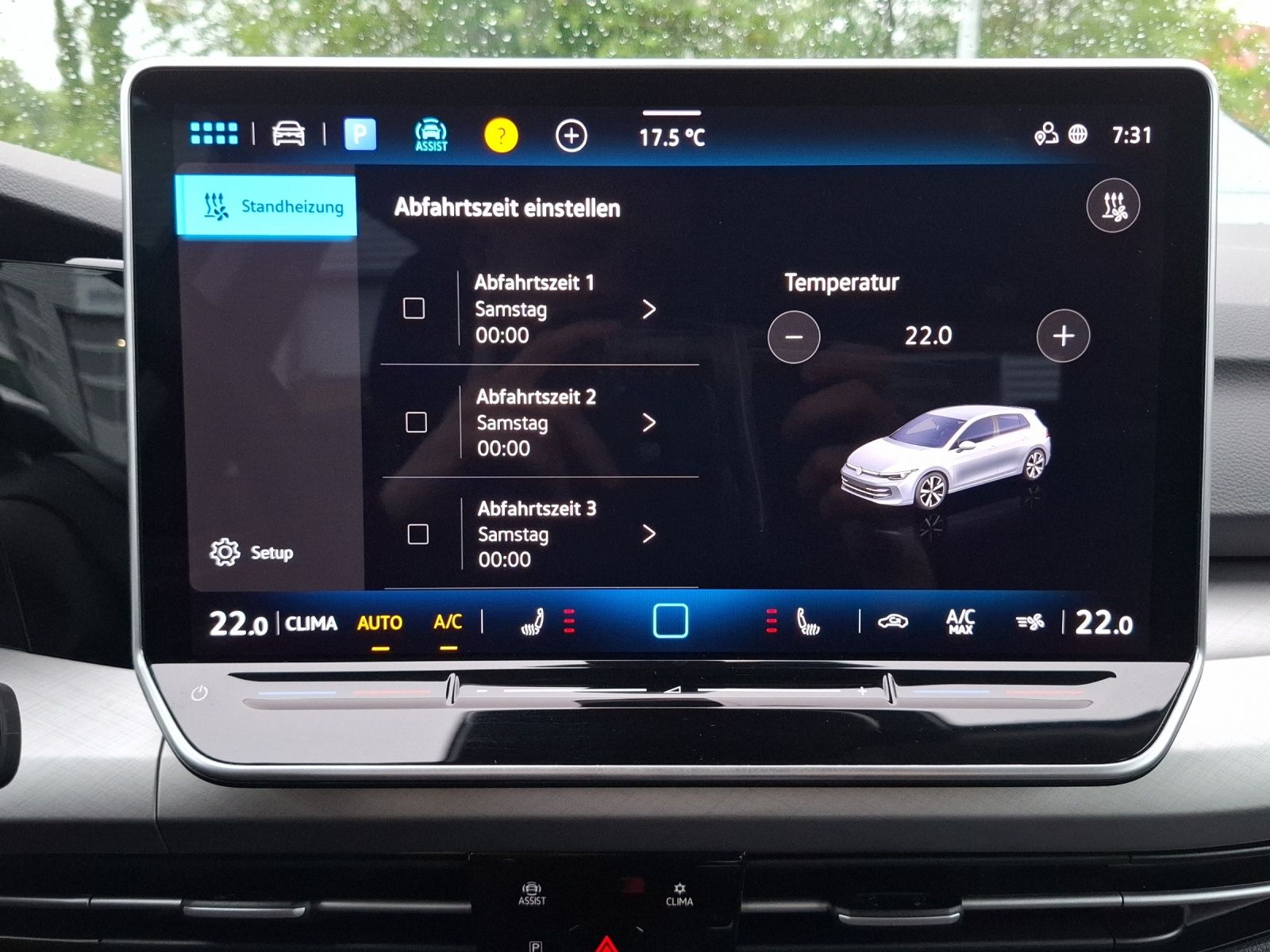 Fahrzeugabbildung Volkswagen Golf VIII TSI Life Standhzg LED Navi AID ACC RFK