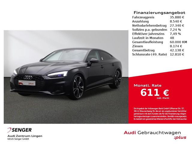 Audi A5 Sportback S line 40 TFSI S tronic MMI Matrix