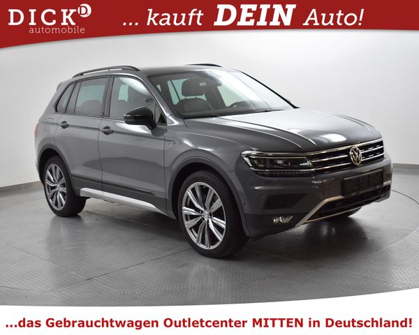 Volkswagen Tiguan 2.0d 4Mot PANO+MEMO+VIRTU+KAM+AHK+20+VOLL