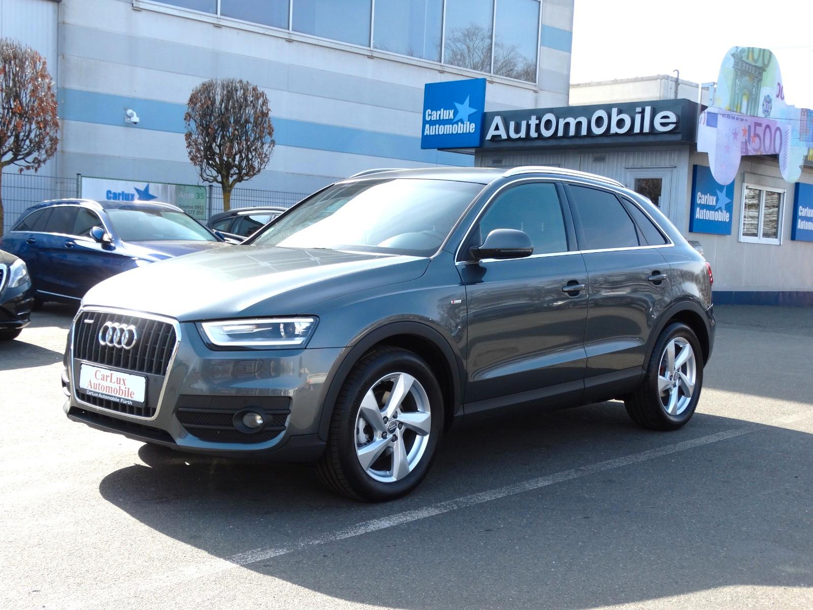 Audi Q3- 2.0TDI QUATTRO-Stronic*S LINE*NAVI*LEDER*LED