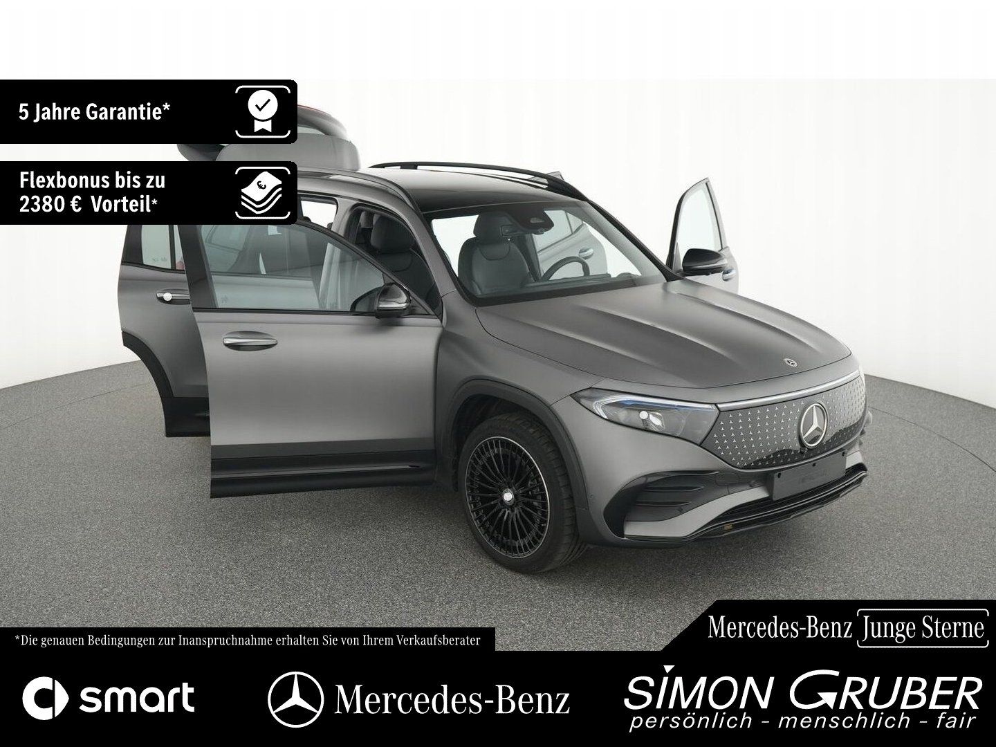 Fahrzeugabbildung Mercedes-Benz EQB 350 4M AMG Night magno Pano Burm HUD 360