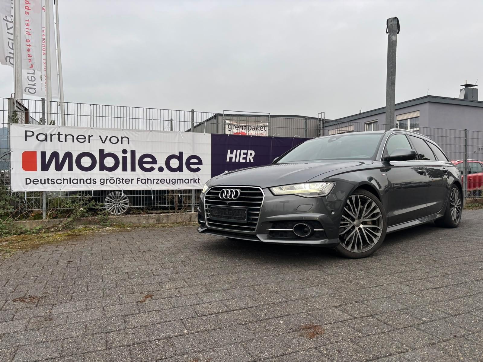 Audi A6 Avant S-Line Competition 3.0 TDI 320ch Quattro - 2 ème main - Toit ouvrant - Pneus toutes saisons - Affichage tête haute - Attelage