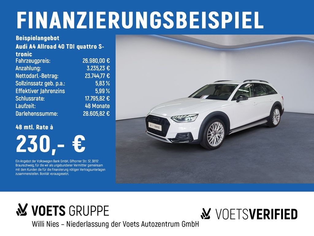 Audi A4 Allroad 40 TDI quattro S-tronic MATRIX-LED+AH