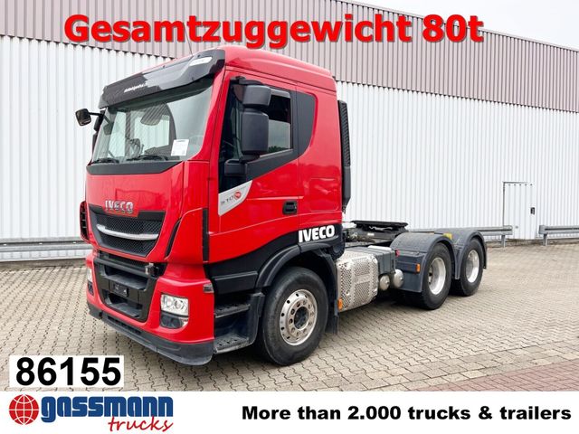 Iveco Stralis AS440S51TZ 6x4, Retarder, Kipphydraulik,