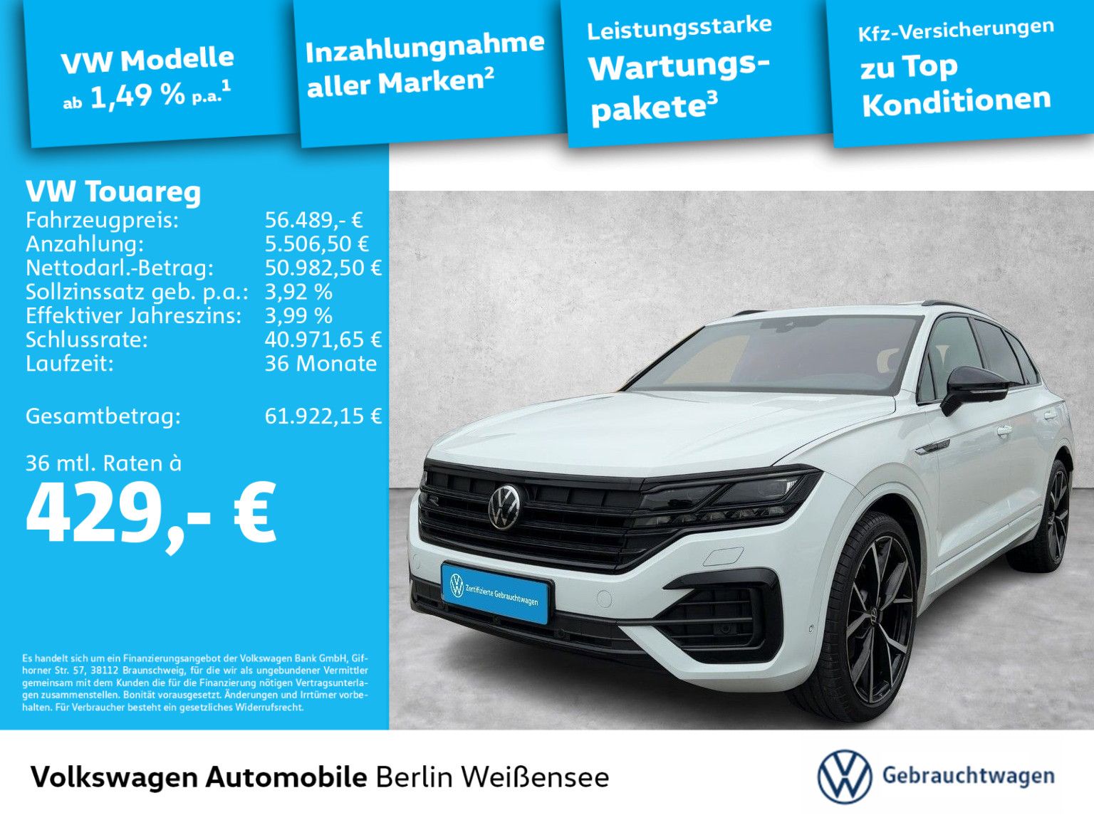 Volkswagen Touareg 3.0 V6 TDI R-Line 4M STHZG PANO MATRIX L foto 2