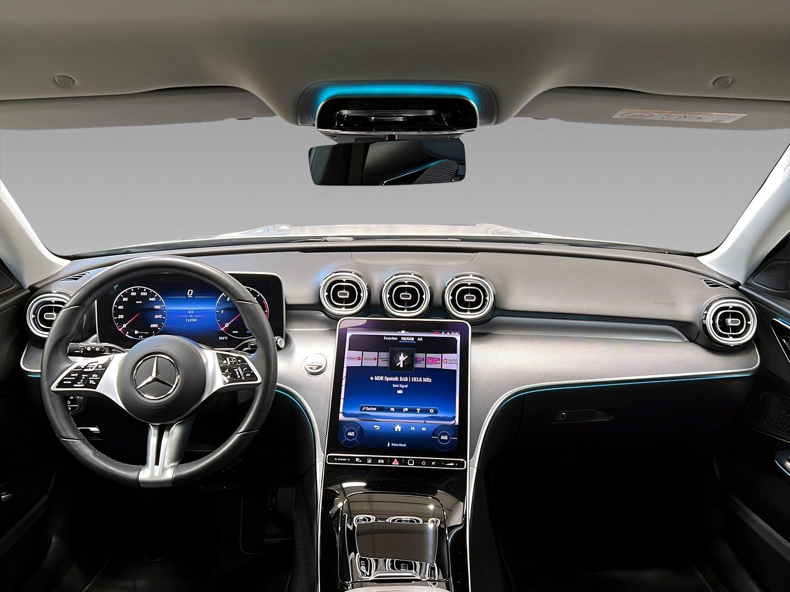 Mercedes-Benz C-Class d T 4M AVANTGARDE+LED+Kame+Memo+TotW+StHz, миниатюра 11
