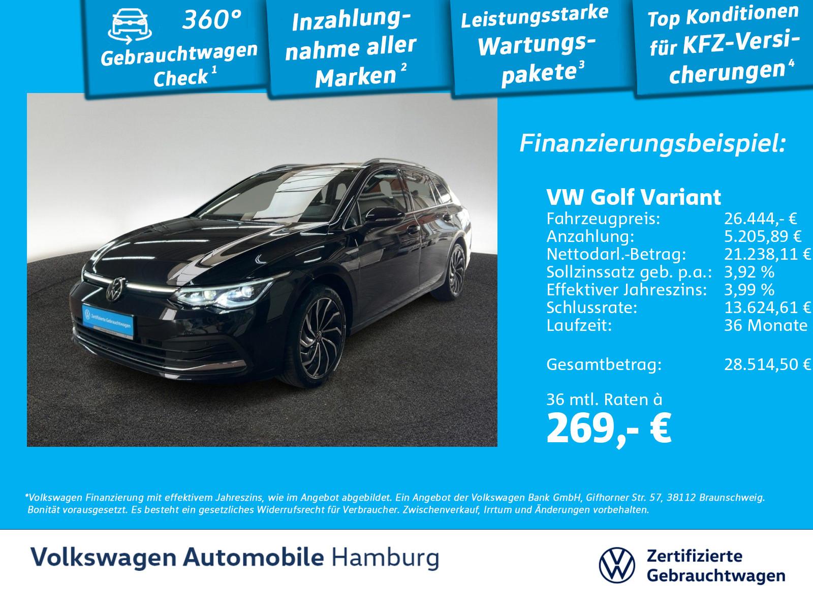 Volkswagen Golf Variant VIII 1.5 eTSI Style DSG LM17 AHK Na