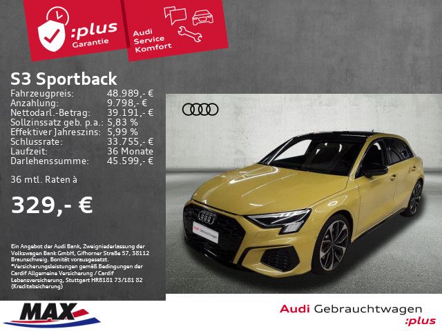 Audi S3 Sportback TFSI MATRIX+NAVI+PANO+LEDER+B&O+VC+