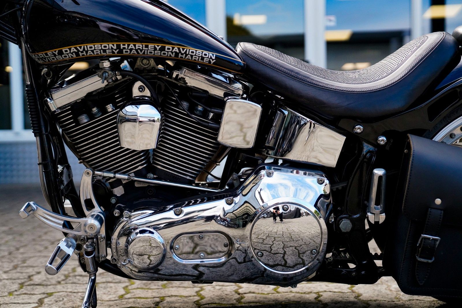 Fahrzeugabbildung Harley-Davidson FLSTC HERITAGE SOFTAIL CLASSIC EVO Custom Umbau