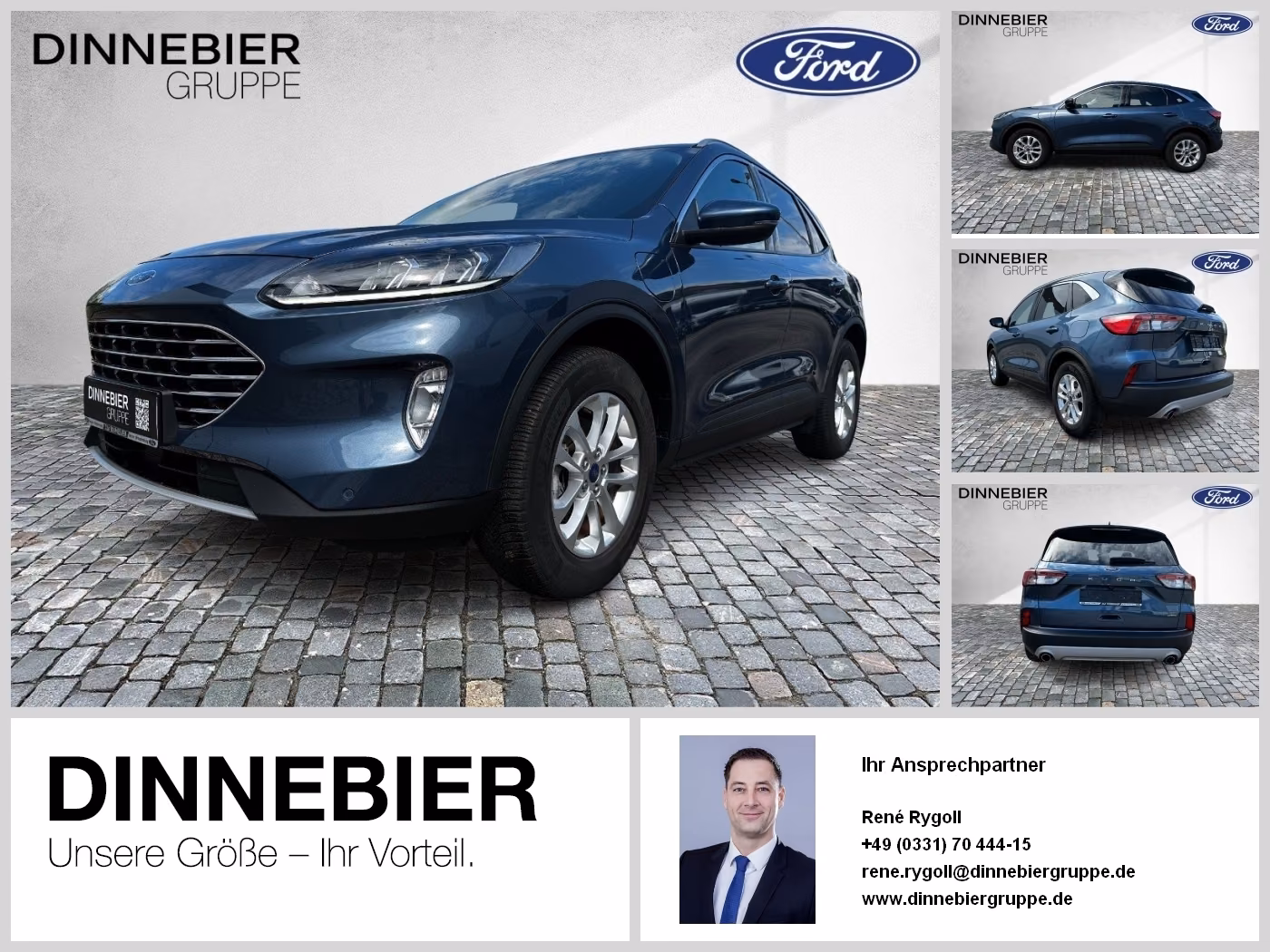 Ford KUGA TITANIUM NAV*elekt.Koffe*Lenkr.+Sitzeheizun