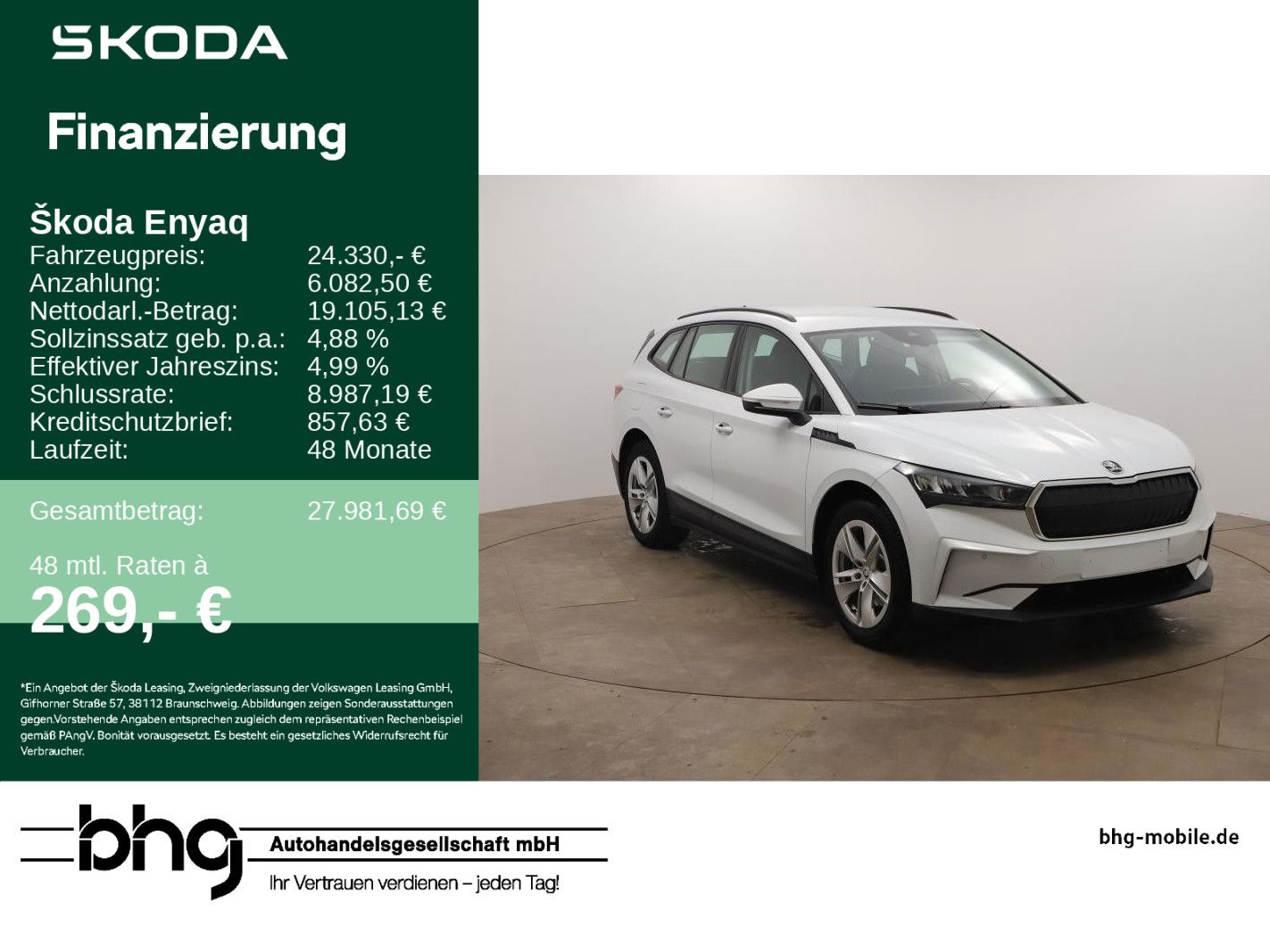 Skoda ENYAQ 50 LOFT